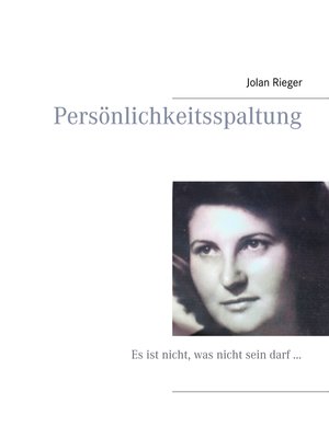 cover image of Persönlichkeitsspaltung
